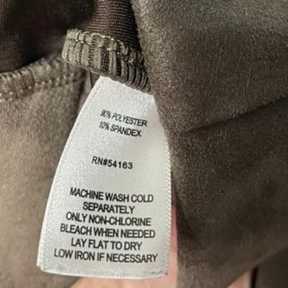 Marc New York Suede-Look Pencil Skirt – L – Brown - Picture 8 of 9